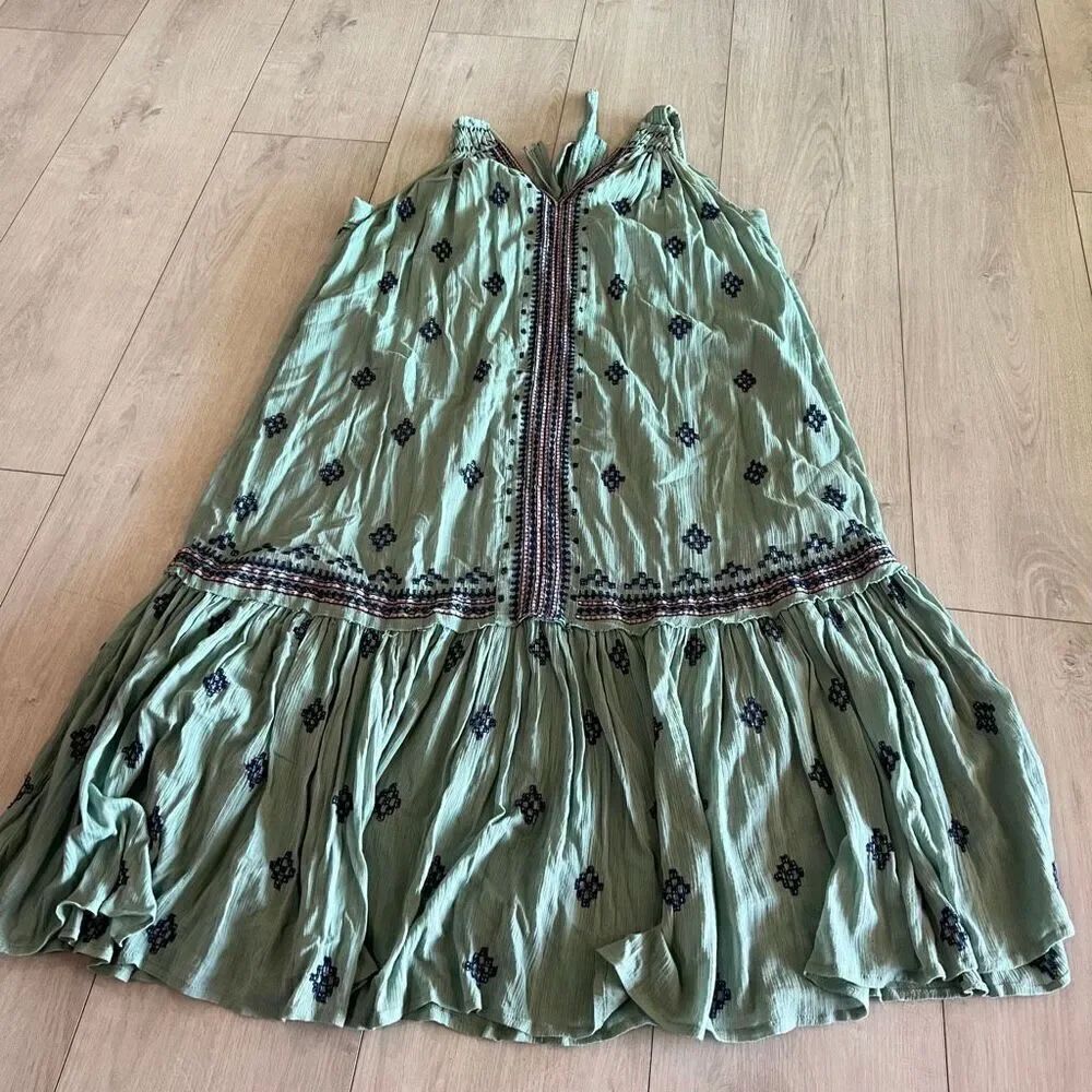 Free People Nomadic Dreams Maxi Dress Size xs